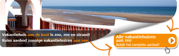 Vakantiehuizen aan zee